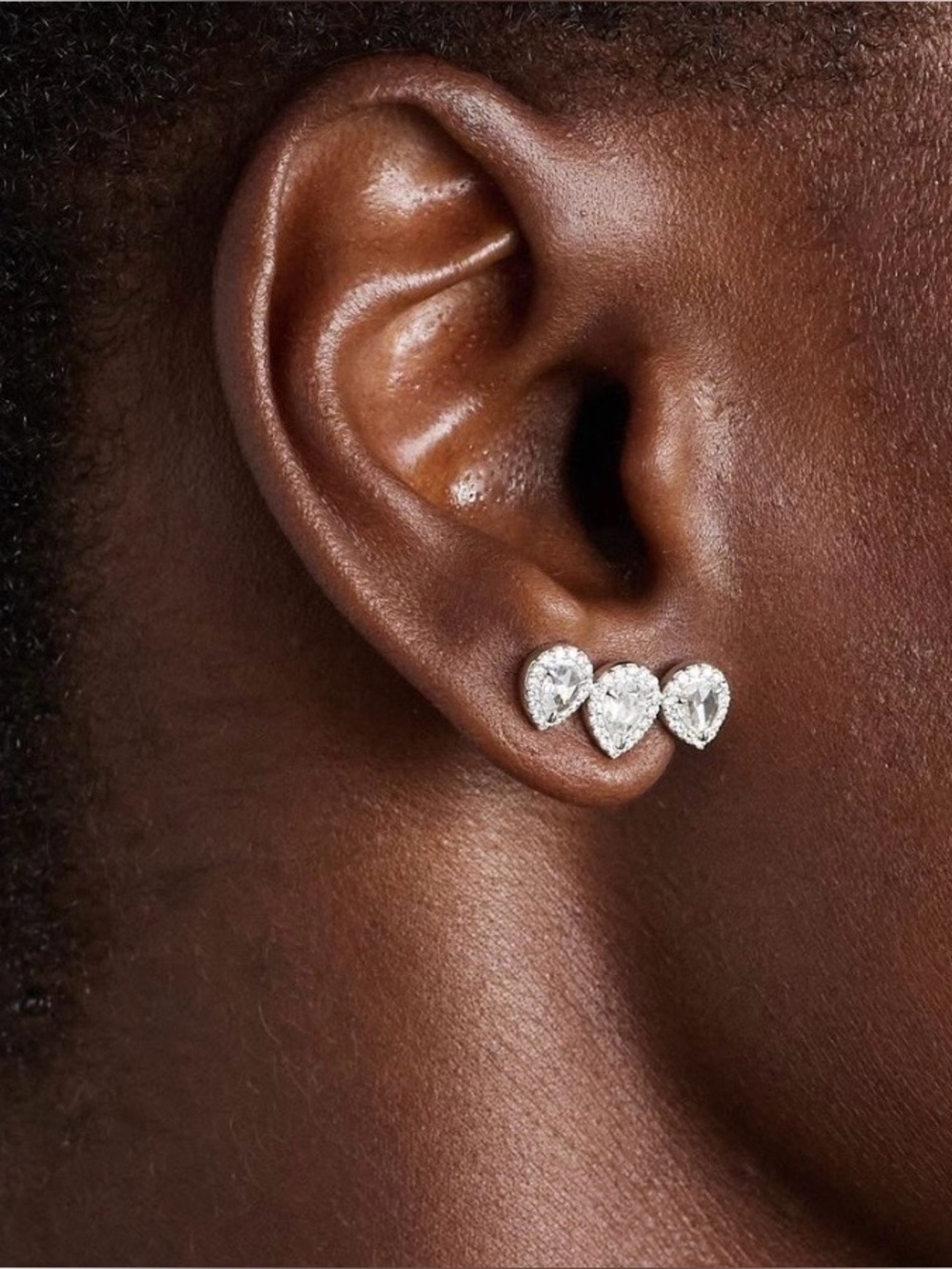 Kamyen Gold and Diamond Earrings